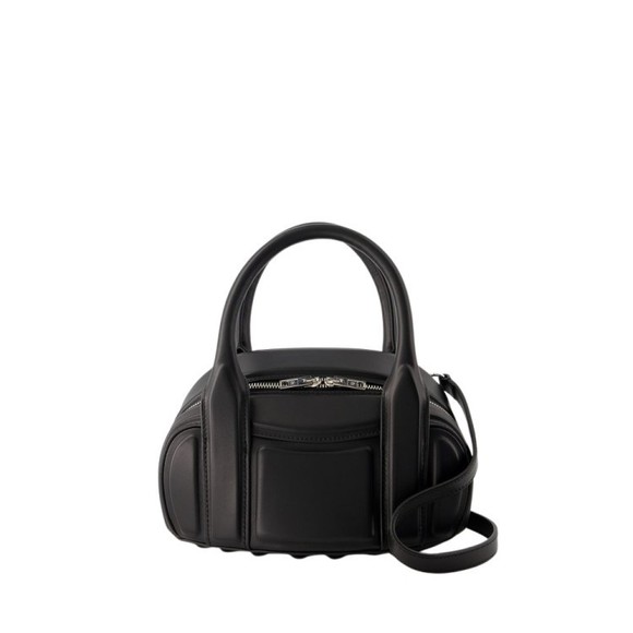 Alexander Wang Roc Small Shoulder Bag - Leather - Black - NWT - Picture 1 of 4
